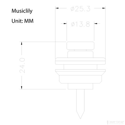 Musiclily M186 1