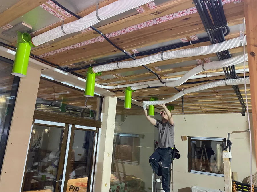 Заключительный этап монтажа