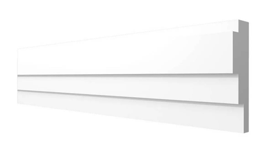 Молдинг Decor Dizain DD625, дюрополимерный, влагостойкий, под покраску, длина 2 м