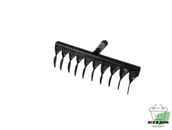 Грабли витые 10-ти зубые без черенка ГВ-10