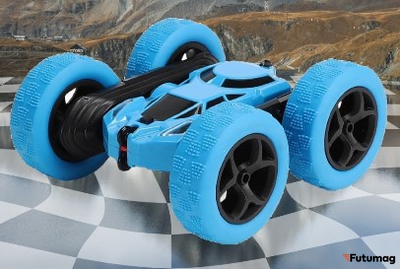 Дрифт машинка-перевертыш на радиоуправлении Синяя