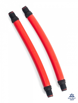 Тяги (тяжи) парные 16см-16мм Sargan латекс Красные