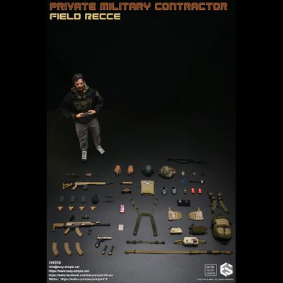Наемник-разведчик (лимитированная версия) - Коллекционная ФИГУРКА 1/6 scale Private Military Contractor Field Recce (26055S) - Easy&amp;Simple