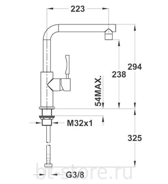 Смеситель Teka INХ 914 749140200