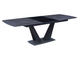 Стол ACUTO 180 TL-59 BLAZE DARK Базальт, испанская керамика/ черный каркас М-City