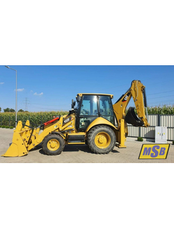 Стекла на экскаватор-погрузчик Cat 428f, Cat 432f, Cat 434f, Cat 444f