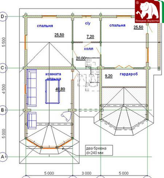 Проект 3-45, 285 кв.м., 13*15