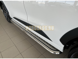 Пороги с накладным листом d53 для JAC JS6 2022-