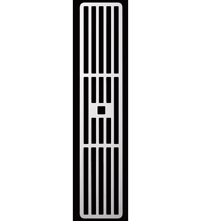 Индукционная варочная панель с вытяжкой Kuppersbusch KMI 8500.0 SR Silver Chrome