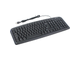 Клавиатура CANYON CNE-CKEY2-RU, мультимедиа клавиши, USB, RU/EN, Чёрный