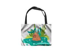 Сумка-шоппер горизонтальная Капибара, Kapibara-san №8