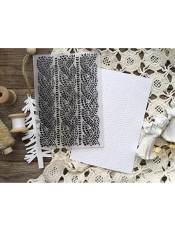 Папка для тиснения "Связано с любовью"