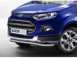 Защита переднего бампера d57 "Волна" Ford Ecosport (2014-…)