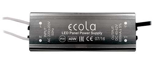 Драйвер для LED панели Ecola PBLN40ELT