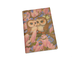 Обложка на паспорт с принтом "Розовые совы"