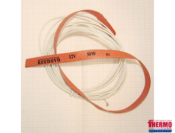 Гибкая нагревающая пластина 50 Вт 12 В (700х15) (терм. 90) Keenovo