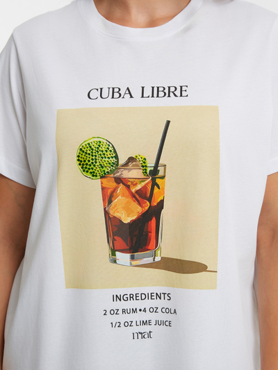 Женская футболка с принтом