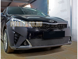 Защита радиатора для KIA Rio 2020- black PREMIUM