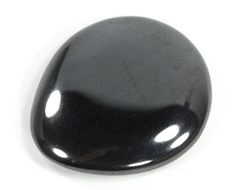 Гематит, полировка плоская, Бразилия (36*32*7 мм, 28 г) №35677