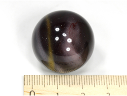 Шар Яшма мукаит (моокаит), Австралия (25 мм, 22 г) №28575