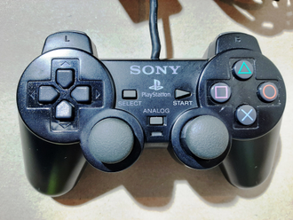 №013 Оригинальный SONY Контроллер для PlayStation 2 PS2 DualShock 2