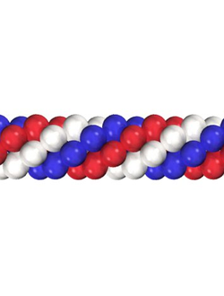 Гирлянда из шаров Триколор "Без Монтажа" Цена 1 м  (аг)