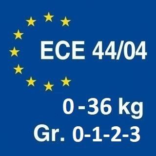 соответствие европейскому стандарту ECE R 44/04