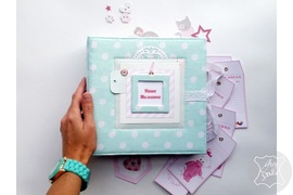 фотоальбом ручной работы. Выполнен на заказ