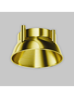 Декоративная рамка-отражатель для светильников серии Alfa LED латунь, Ring12-15W-RD-BS