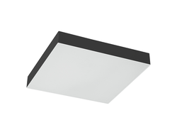 Feron св-к св/д накл. даунлайт 24W(1920lm) чер 4000K 4K IP44 квадр 191x191x26 б/рамк AL267 ONE 51304