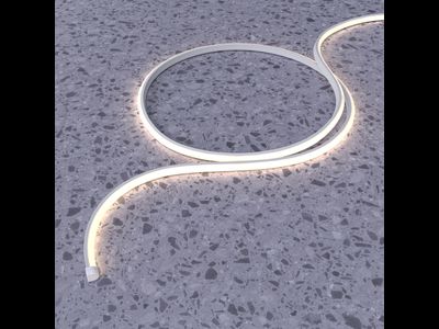 Гибкий неон 1313 24В 12Вт/м 3000K IP67 5м, 200821