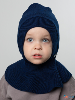 Шапка-шлем 24201-01 х/б подклад, темно-синий 44-46