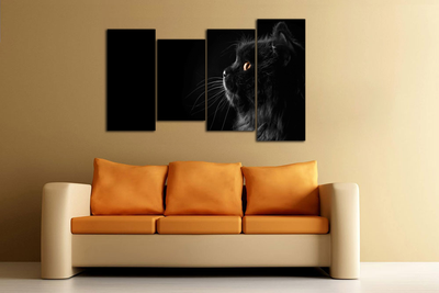 Модульная картина "Уголек"