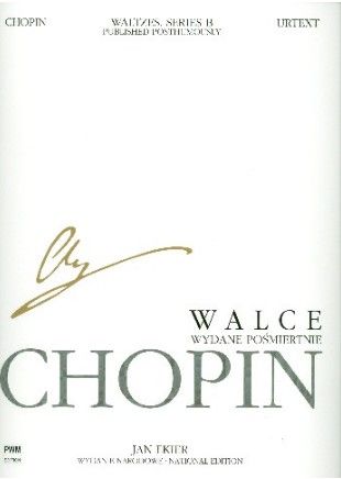 Chopin, Frédéric. Waltzes for piano. National Edition vol.27 B 3