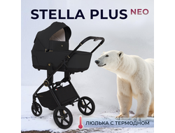 Коляска 2в1 Sweet Baby Stella Plus Neo Black