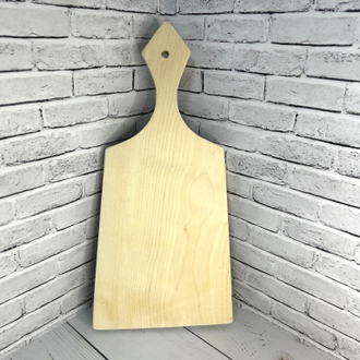 Доска разделочная из дерева 380*180*16 мм с прямым краем