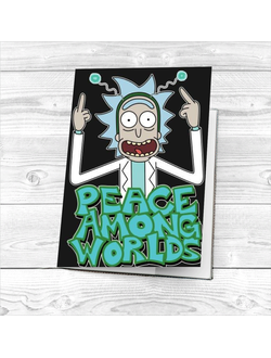 Обложка на паспорт  Рик и Морти  ,  Rick and Morty № 1
