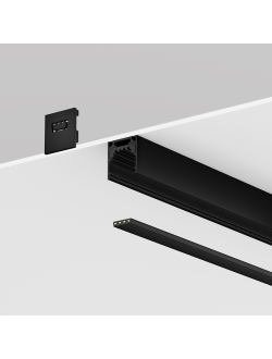 Профиль 2м Exility IP накладной черный, O-TR002OH-P-B2M, Maytoni