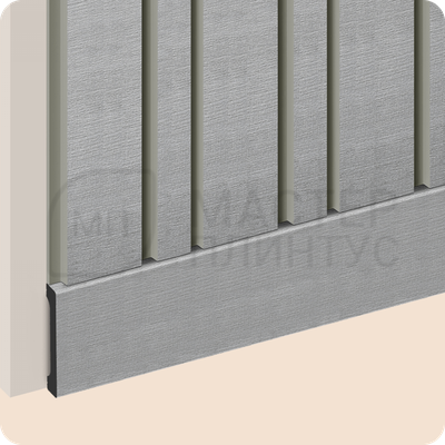 Плинтус напольный HIWOOD B90V1 S339