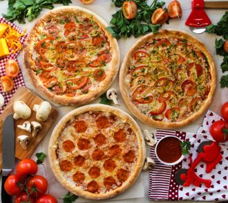 Три топора комбо (пиццы 30см)  АКЦИЯ