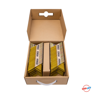 Реечные гвозди по дереву ершеные гальванизированные Toua D34 90 мм 30590RIEG