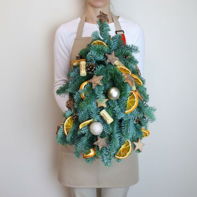 Новогодняя ёлка декор № 1166