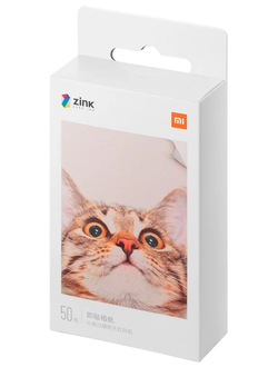 Бумага для фотопринтера Xiaomi Mijia AR ZINK XMKDDYJHT01 50 шт.