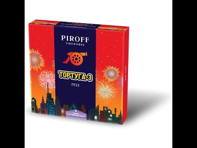 Петарды ТОРТУГА-3 ПТ23 ПИРОФФ