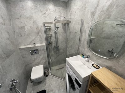 Студия с видом на море в долгосрочную аренду, пригород Батуми, 11-й этаж. До моря 50 метров!