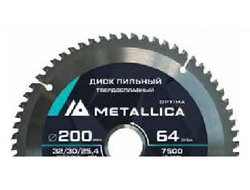 Диски пильные твердосплавные METALLICA Optima по ламинату, ЛДСП
