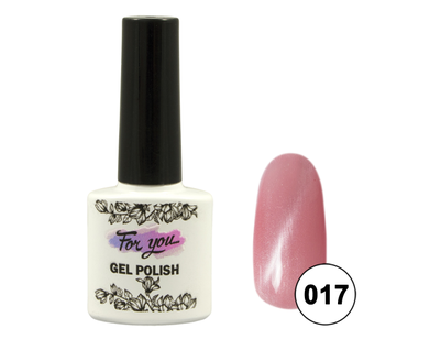 Гель-лак FOR YOU Cat's eye PINK № 017