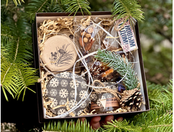 Новогодний набор - Ароматный чай, Бельгийский шоколад, Сладости в ассортименте