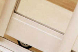 Замена роликов шкафа