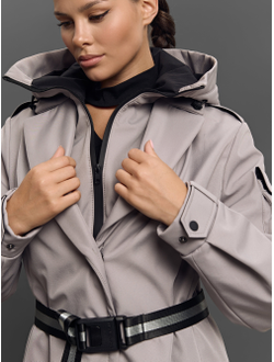 Плащ Palletoque Серый